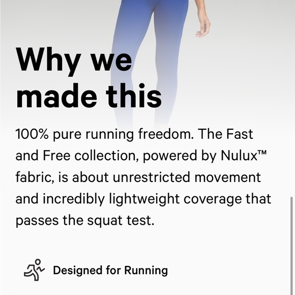 fast and free 25" high rise psychic size 2 lululemon nwt - Picture 14 of 15